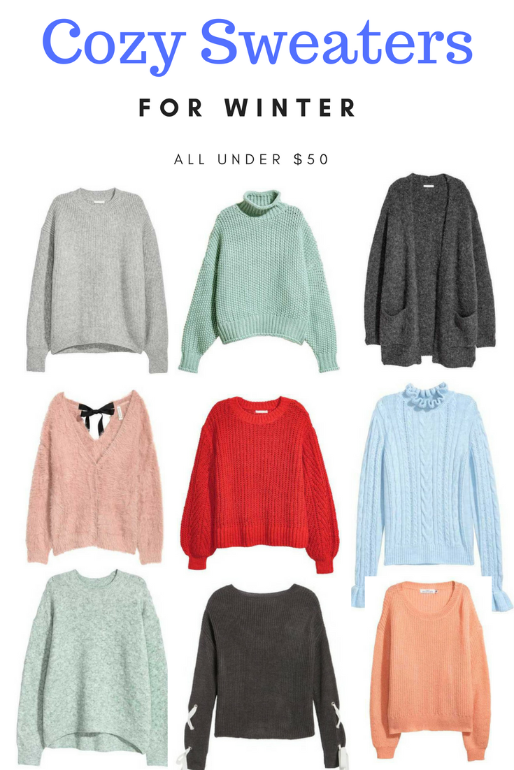 gift guide: cozy sweaters 
