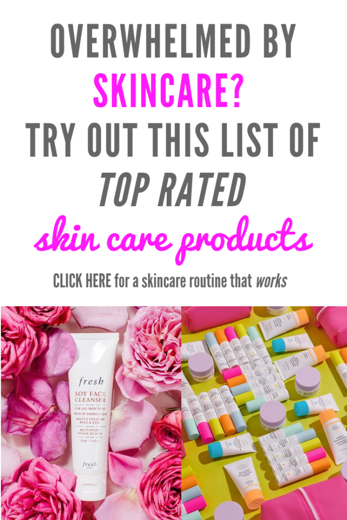 list of best skin care products