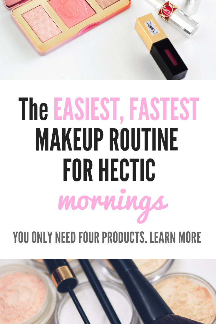 easy makeup routine 