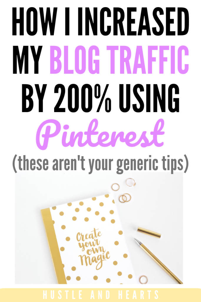 Increase blog traffic through Pinterest