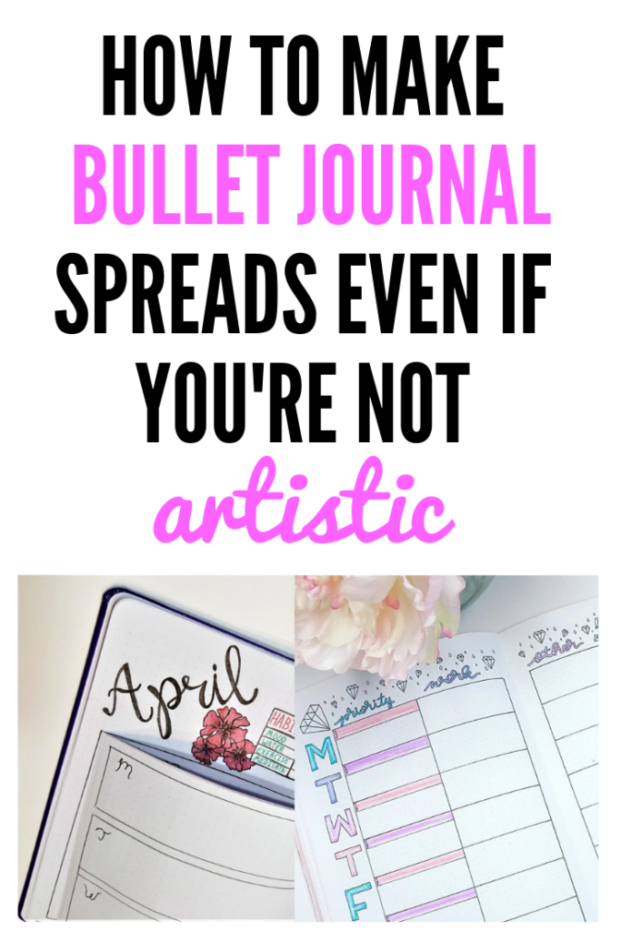 bullet journal weekly spreads