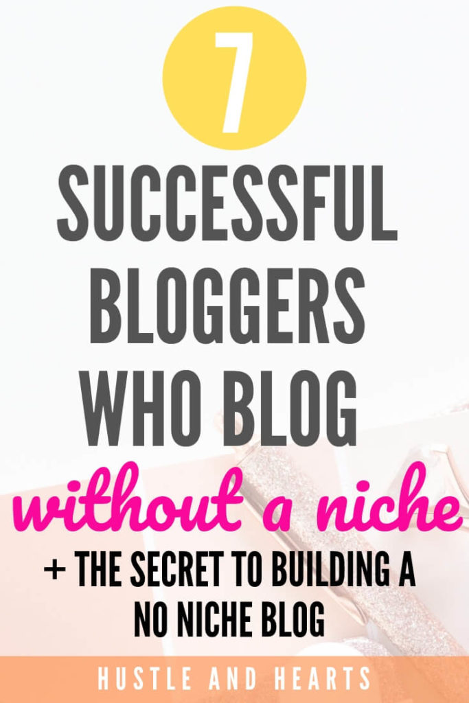 blogging without a niche