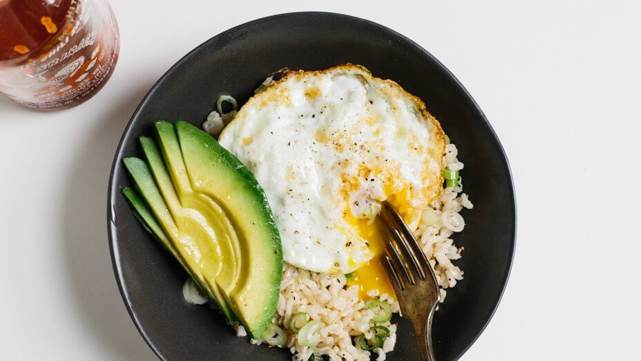 rice bowl with egg 