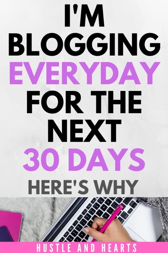 blogging everyday 