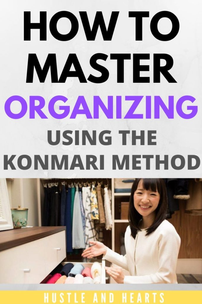 how to organize with konmari